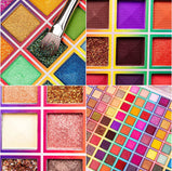 Paleta de sombras 100 colores